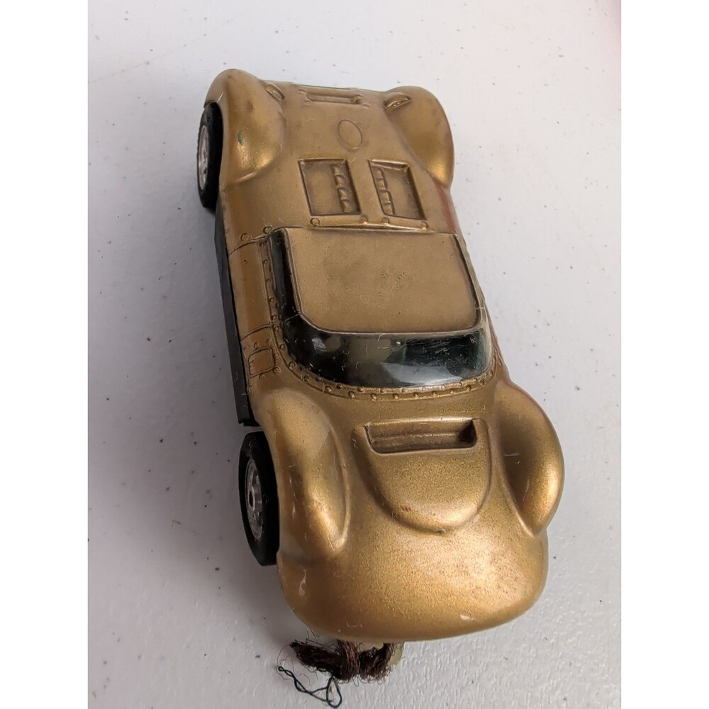 1/32 SCALE VINTAGE ORIGINAL AMT SS SEBRING SERIES CHEVETTE GOLD SLOTCAR